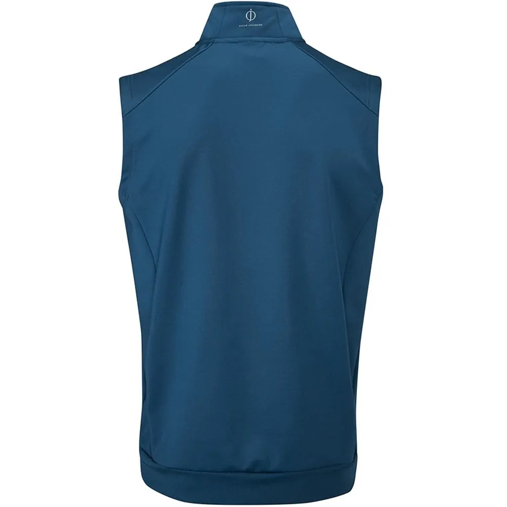 Oscar Jacobson Trent Tour Sleeveless Midlayer - Teal Strength regular size