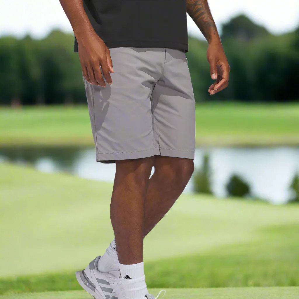 Sporty Chic Flexible Stretch Waist adidas Ultimate 5-Pocket Shorts - Grey Three