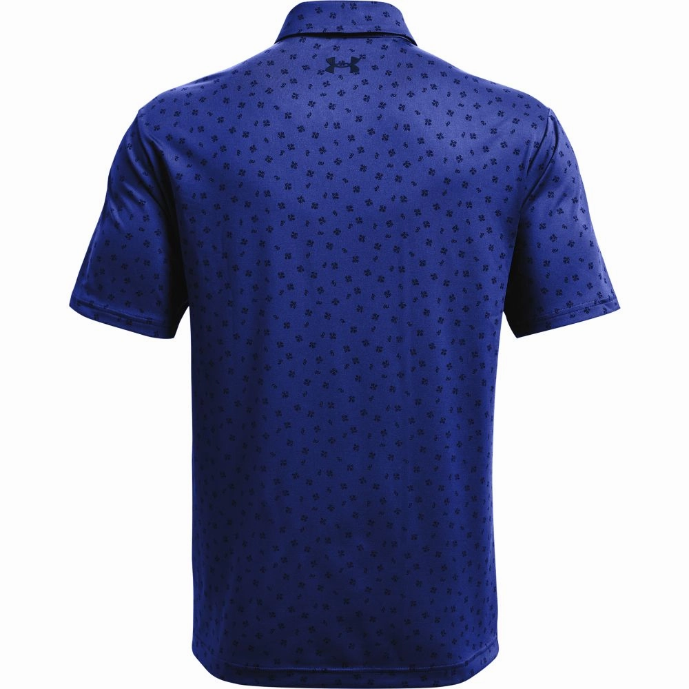 Under Armour Playoff Polo 2.0 Shirt - Royal/Academy Layering Comfort Wear