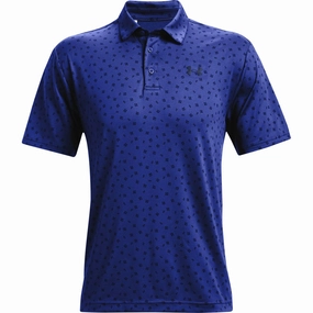 soft fit RibbedNeckBanding Under Armour Playoff Polo 2.0 Shirt - Royal/Academy