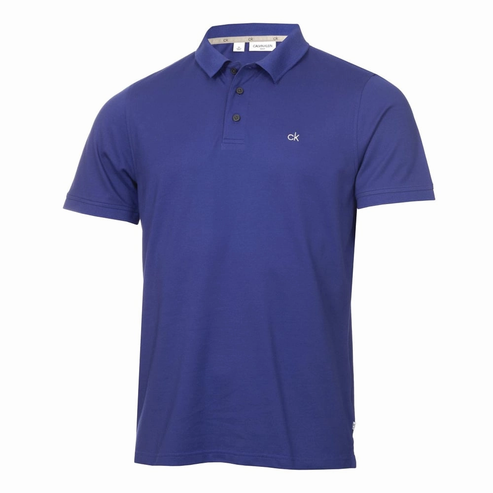 Calvin Klein Planet Polo Shirt - Indigo No Fade Technology