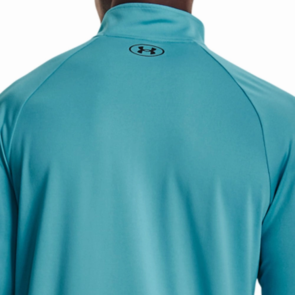Under Armour Tech 2.0 1/2 Zip Pullover - Glacier Blue product herringbone texture All-Weather Wear
