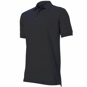 Wilson Authentic Polo Shirt - Black Retro nostalgia FlexibleKnit