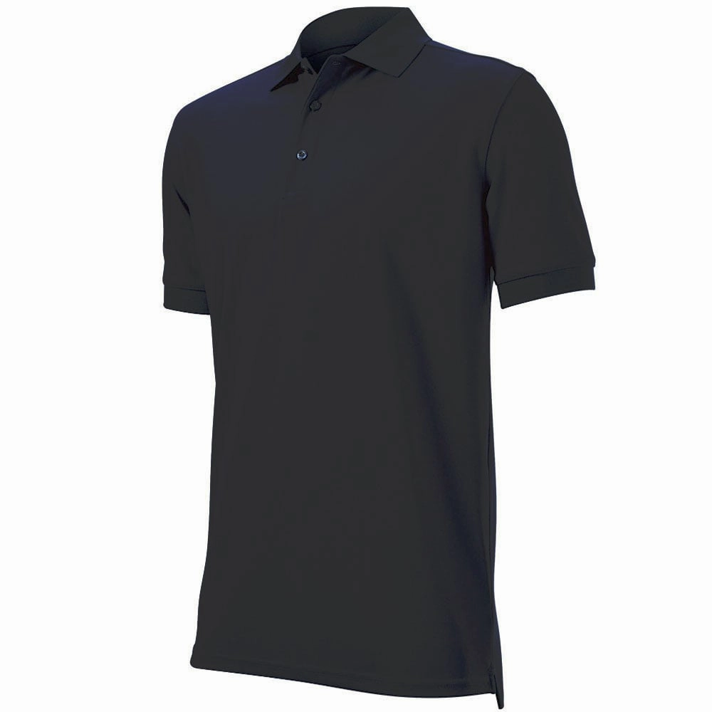 Wilson Authentic Polo Shirt - Black Retro nostalgia FlexibleKnit