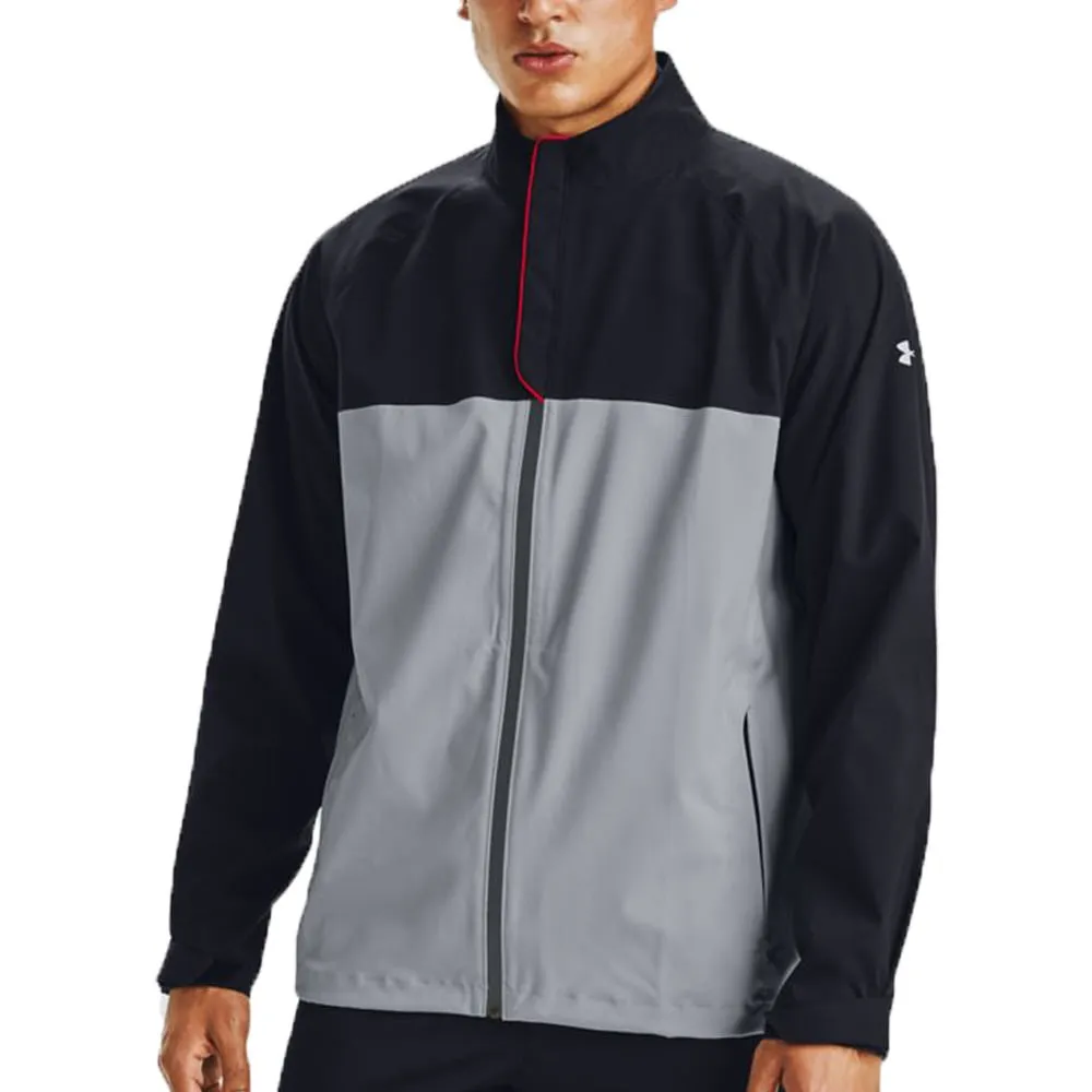 Bonded Zippers Under Armour Stormproof Waterproof Jacket - Grey