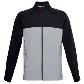 Recycled materials Glow In The Dark Accents Under Armour Stormproof Waterproof Jacket - Grey