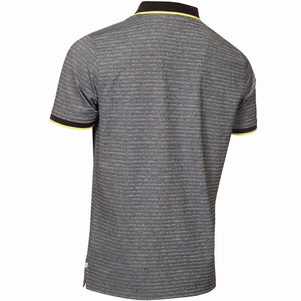 Calvin Klein Sudbury Polo Shirt - Black Marl School spirit