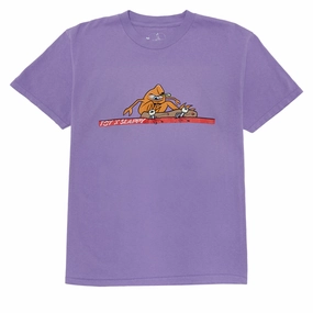 Stylish and Fun Bold colors Slappy x Toy Machine T-Shirt - Lilac