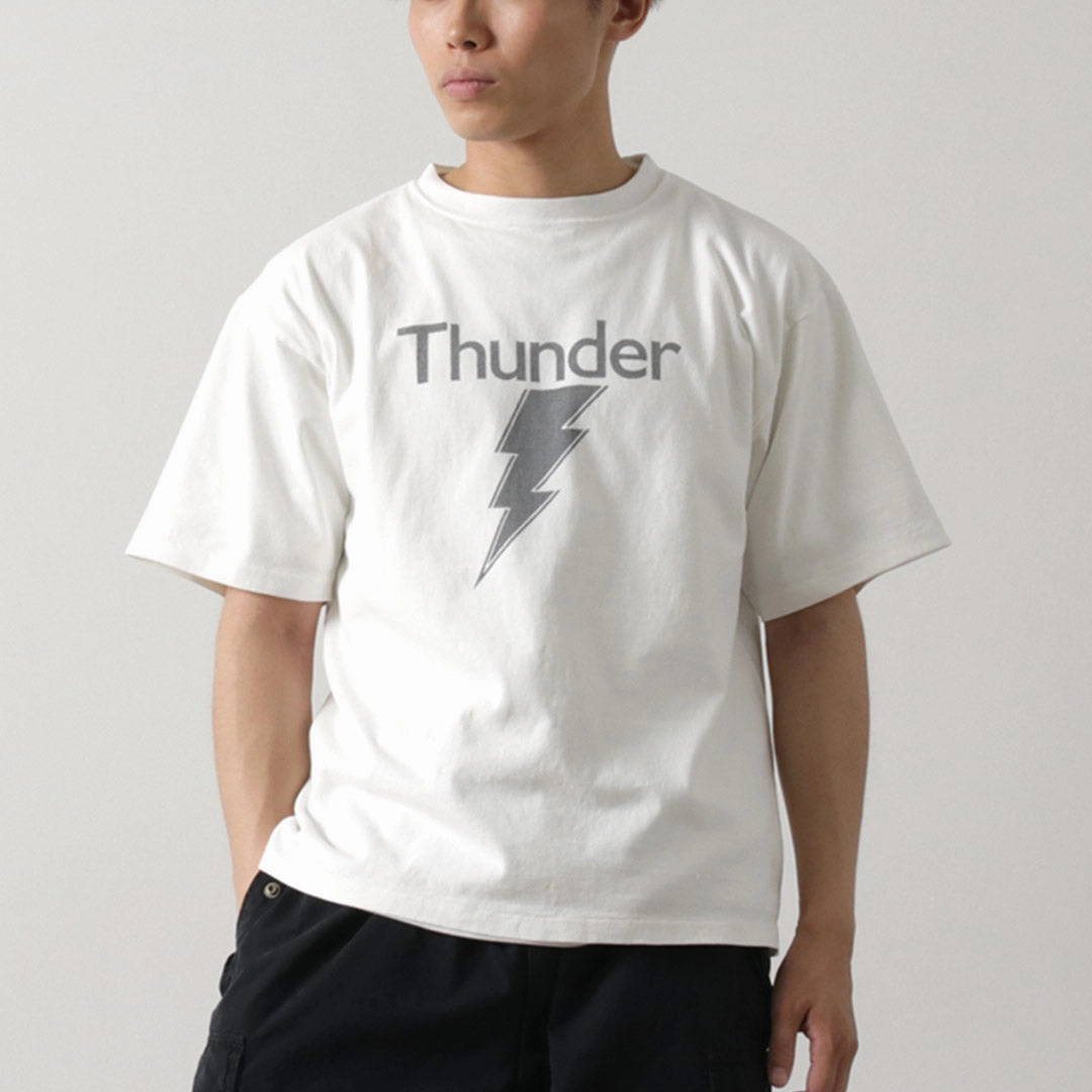 REMI RELIEF / NEW Processed Tubular Body Jersey Tee (Thunder) Flexible Neckband