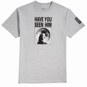 StretchReinforcedArmholes Trendy Vibe Powell-Peralta Animal Chin Have You Seen Him T-Shirt - Athletic Heather