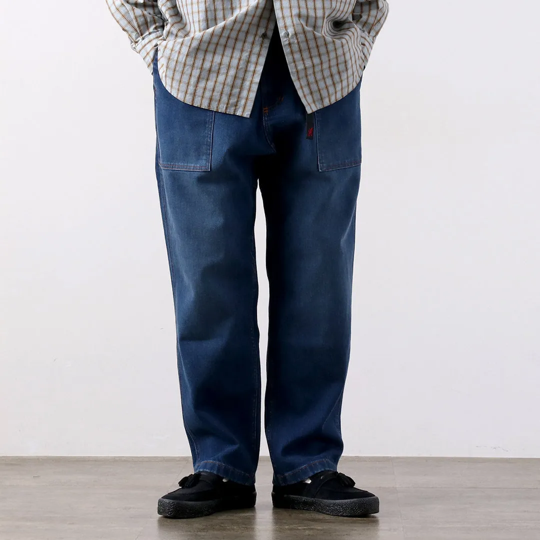 Spring Mood Bold Look GRAMICCI / Stretch Denim Loose Tapered Ridge Pants