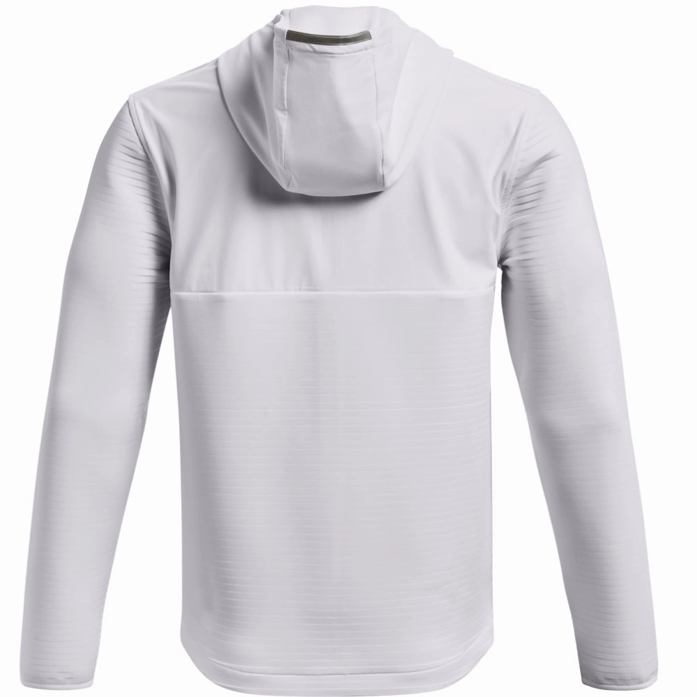 Under Armour Storm Daytona Full Zip Hoodie - White/Halo Grey Daily Outfit Style