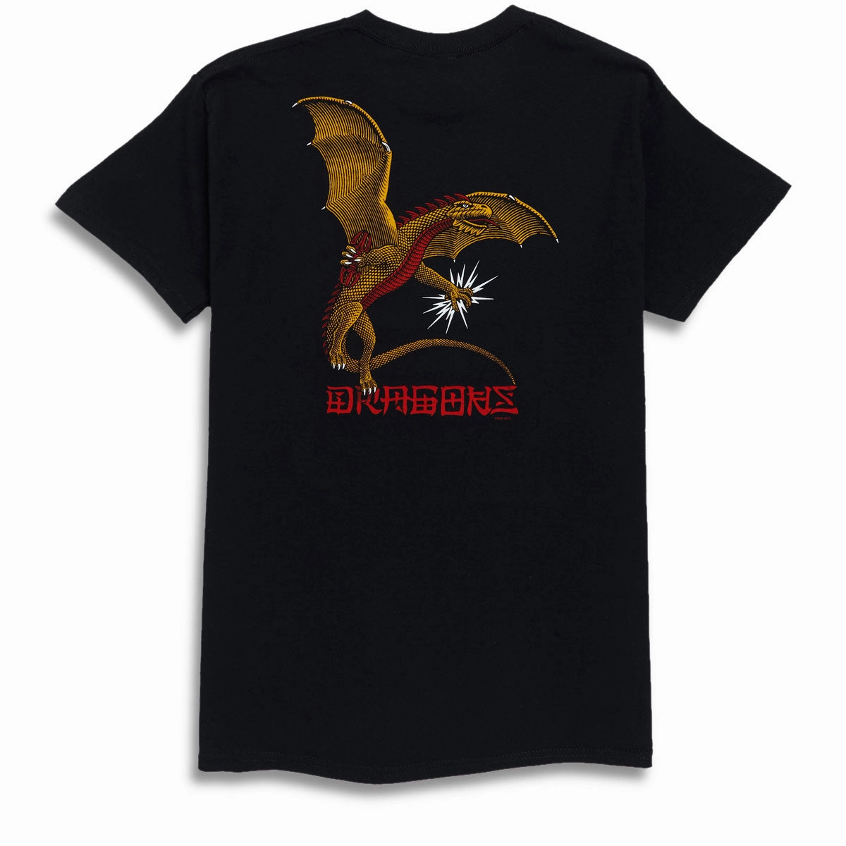Indoor Comfort Powell-Peralta Dragons Logo T-Shirt - Black