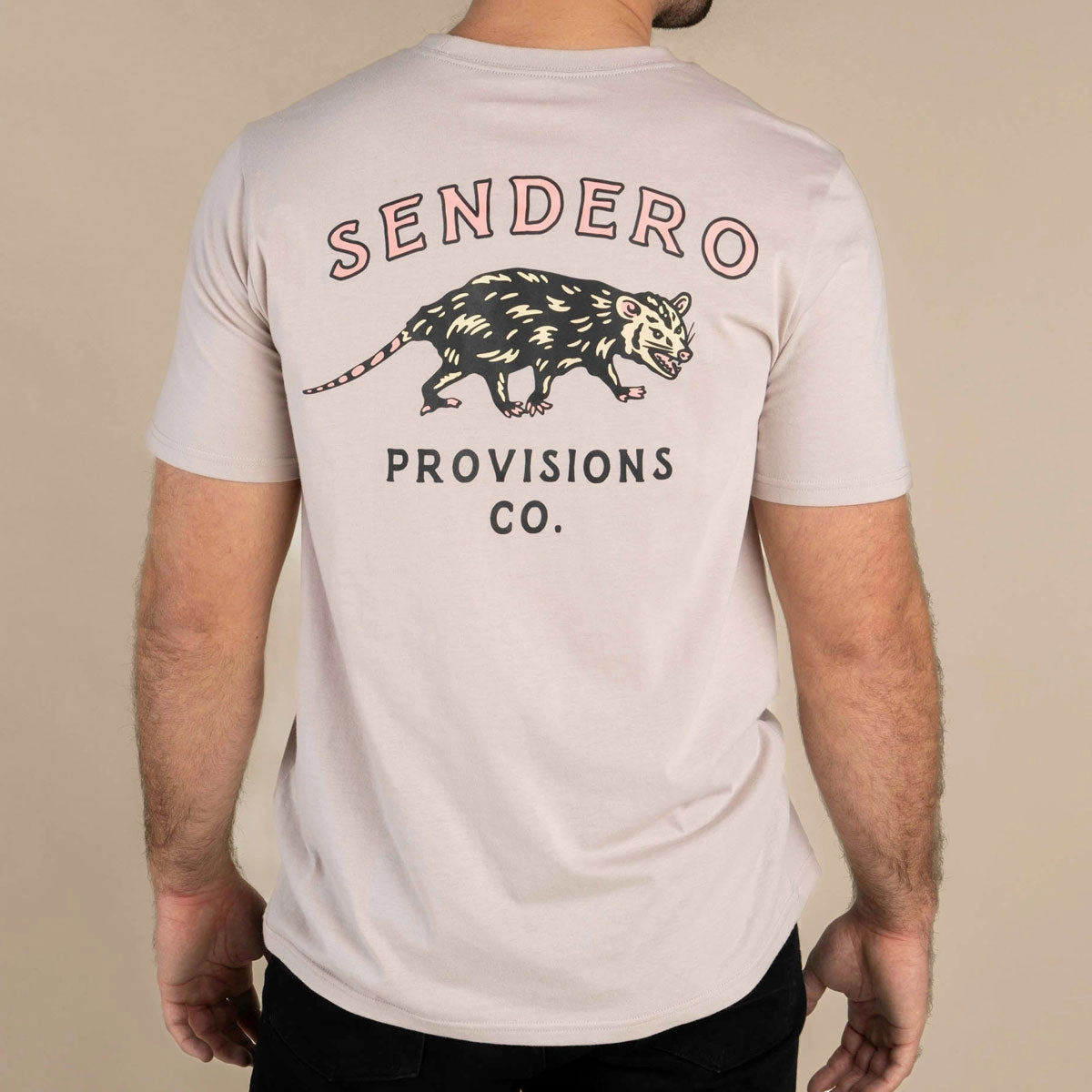 Outdoor Outfit Style Sendero Opossum T-Shirt - Sand