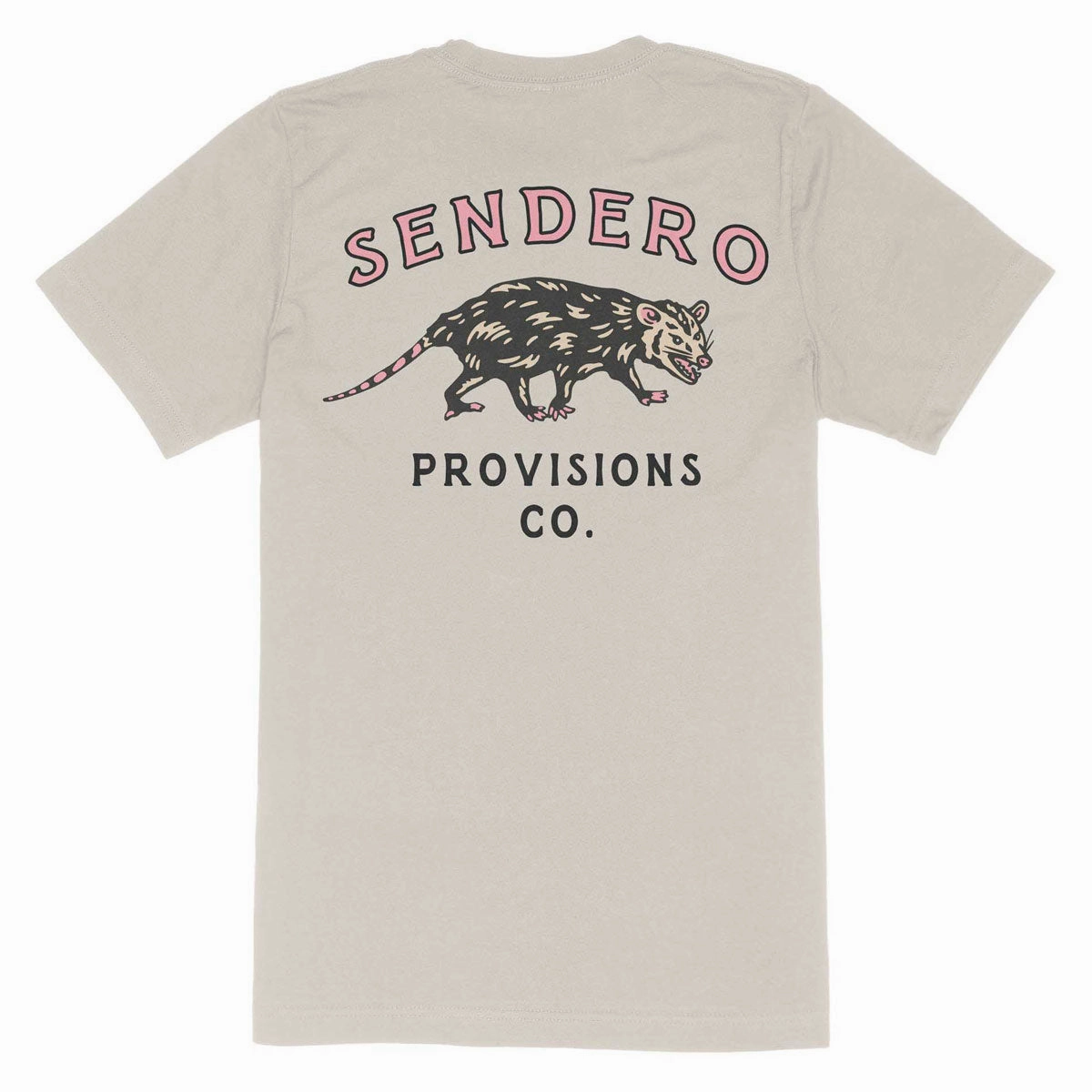 Sendero Opossum T-Shirt - Sand Vintage Look