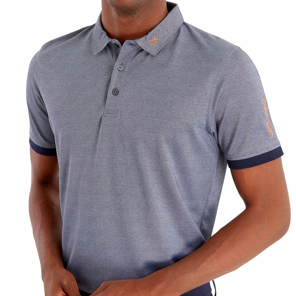Versatile Style Trend Versatile Apparel Calvin Klein Concord Polo Shirt - Navy Marl