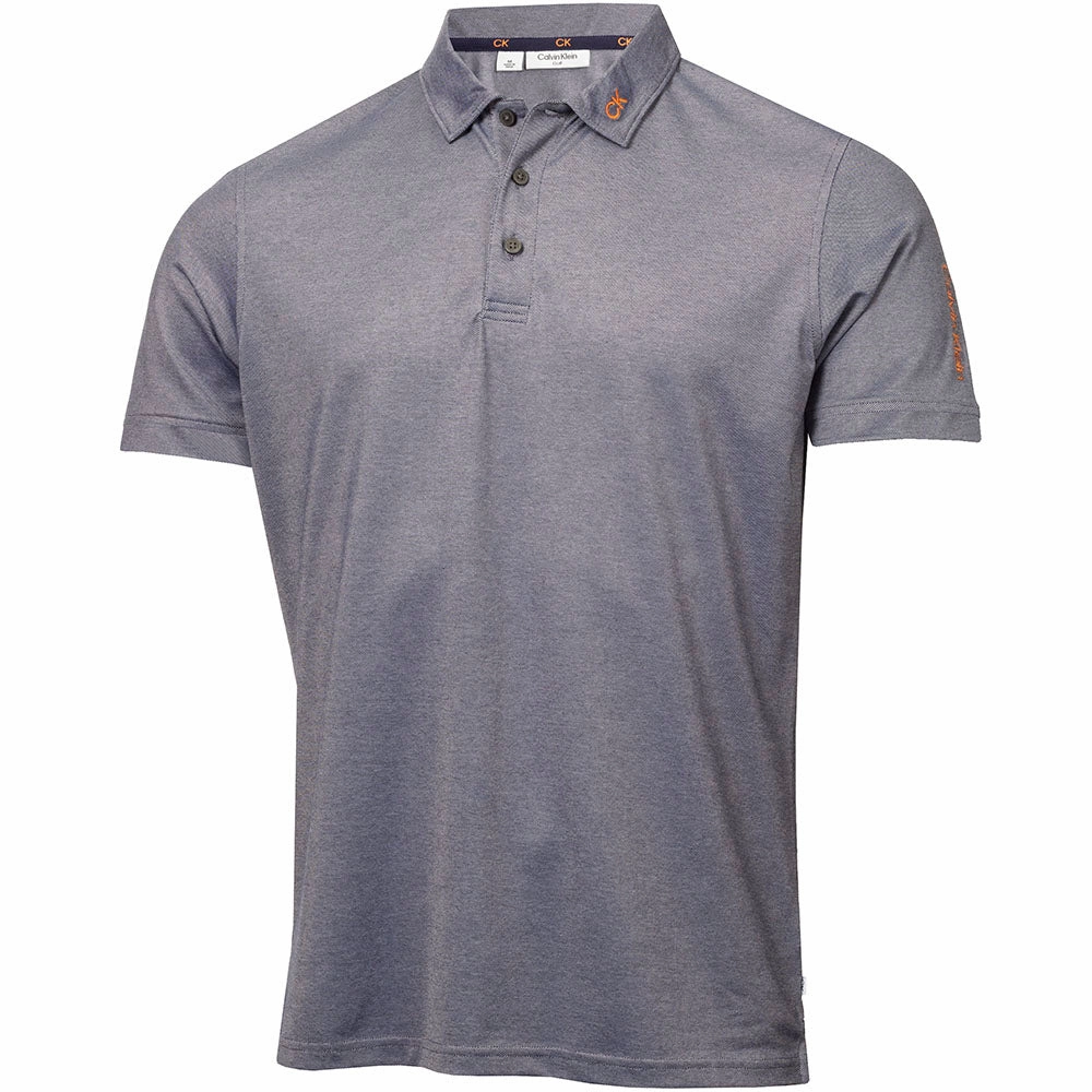 Casual and Soft Casual All-Day Calvin Klein Concord Polo Shirt - Navy Marl