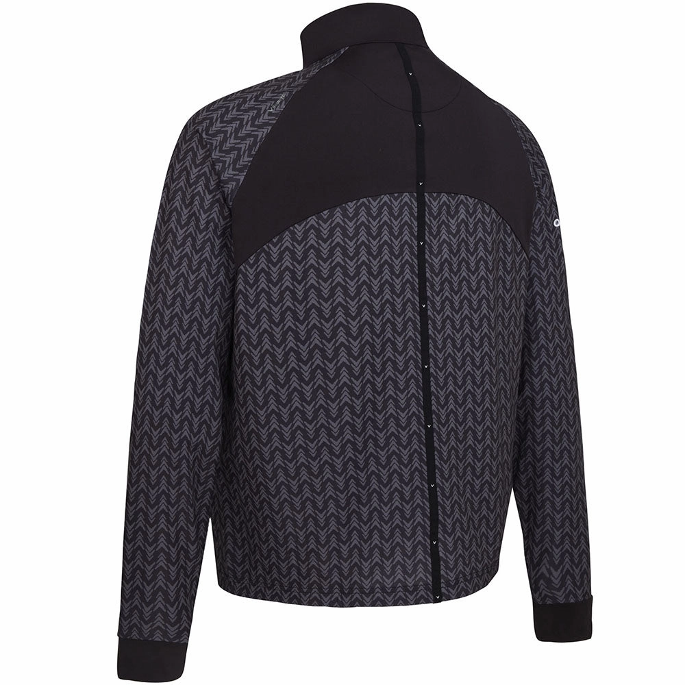 Callaway 1/4 Zip Odyssey Blocked Pullover - Caviar product exchange policy
