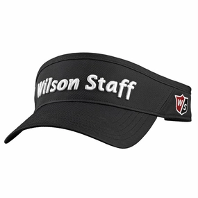 Wilson Visor - Black/White Casual Meeting Look Vibrant Style