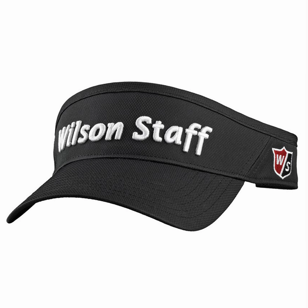 Wilson Visor - Black/White Casual Meeting Look Vibrant Style
