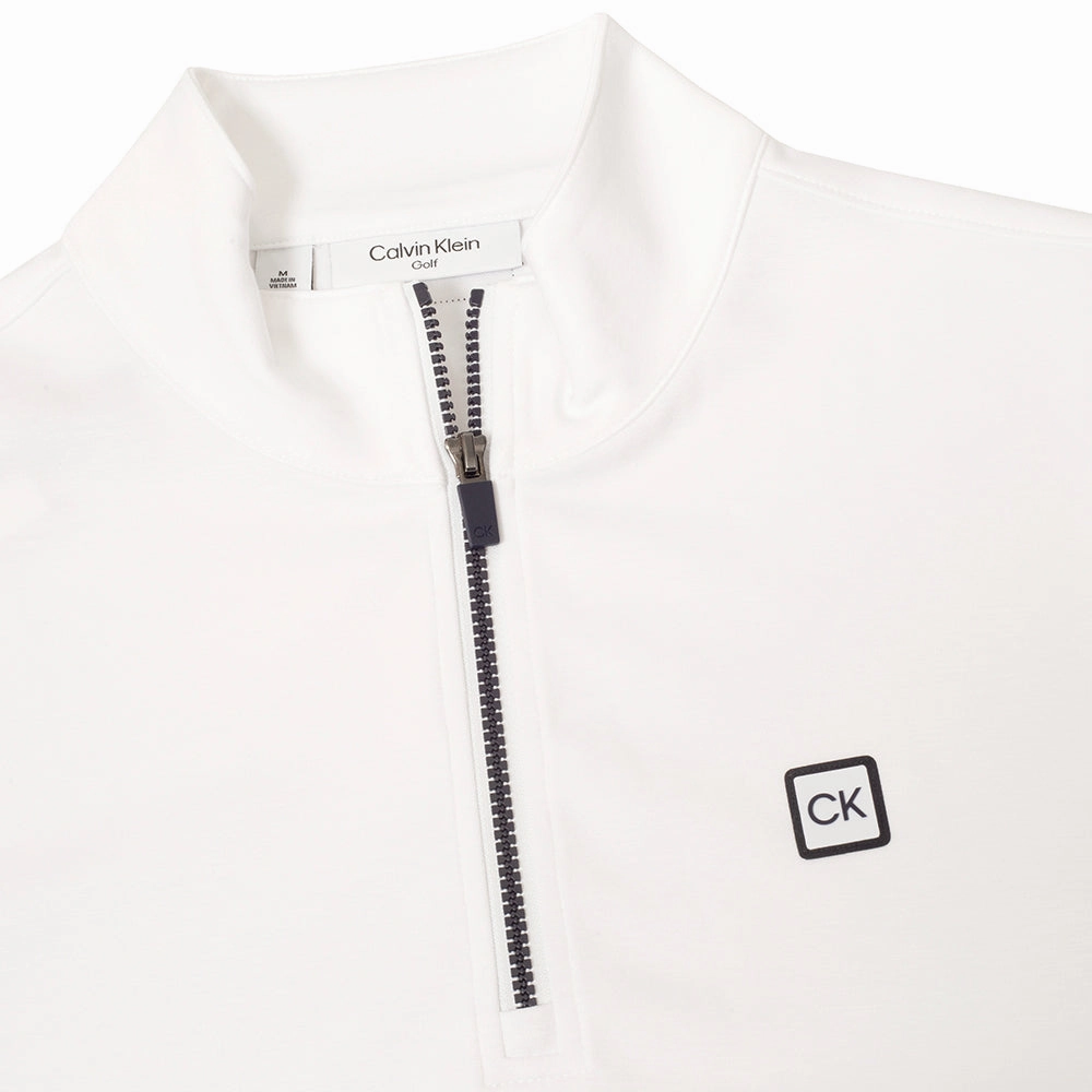 Handmade Calvin Klein Concord 1/2 Pullover - White