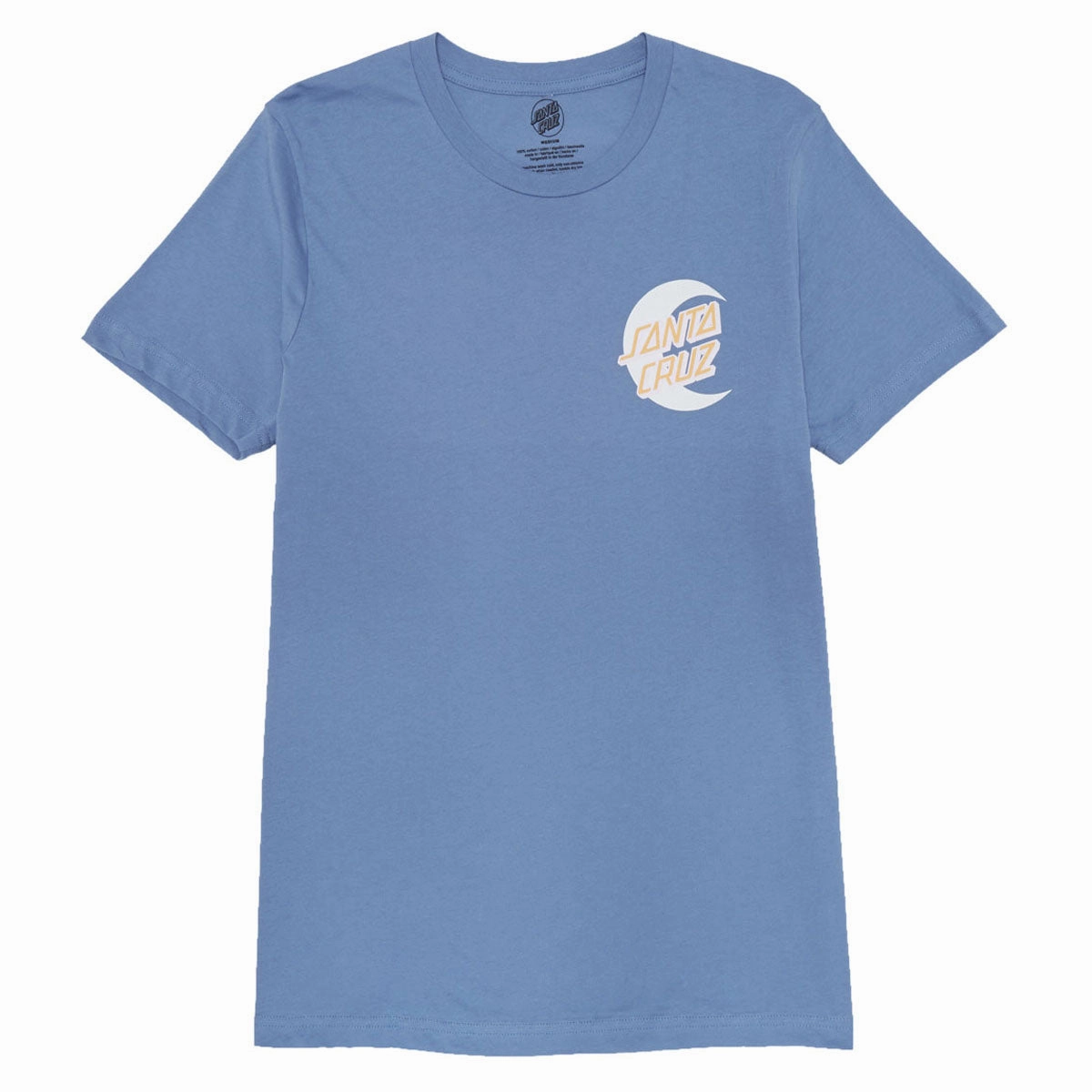 Santa Cruz Womens Moon Dot Relaxed T-Shirt - Lavender Blue Easy Wear Style