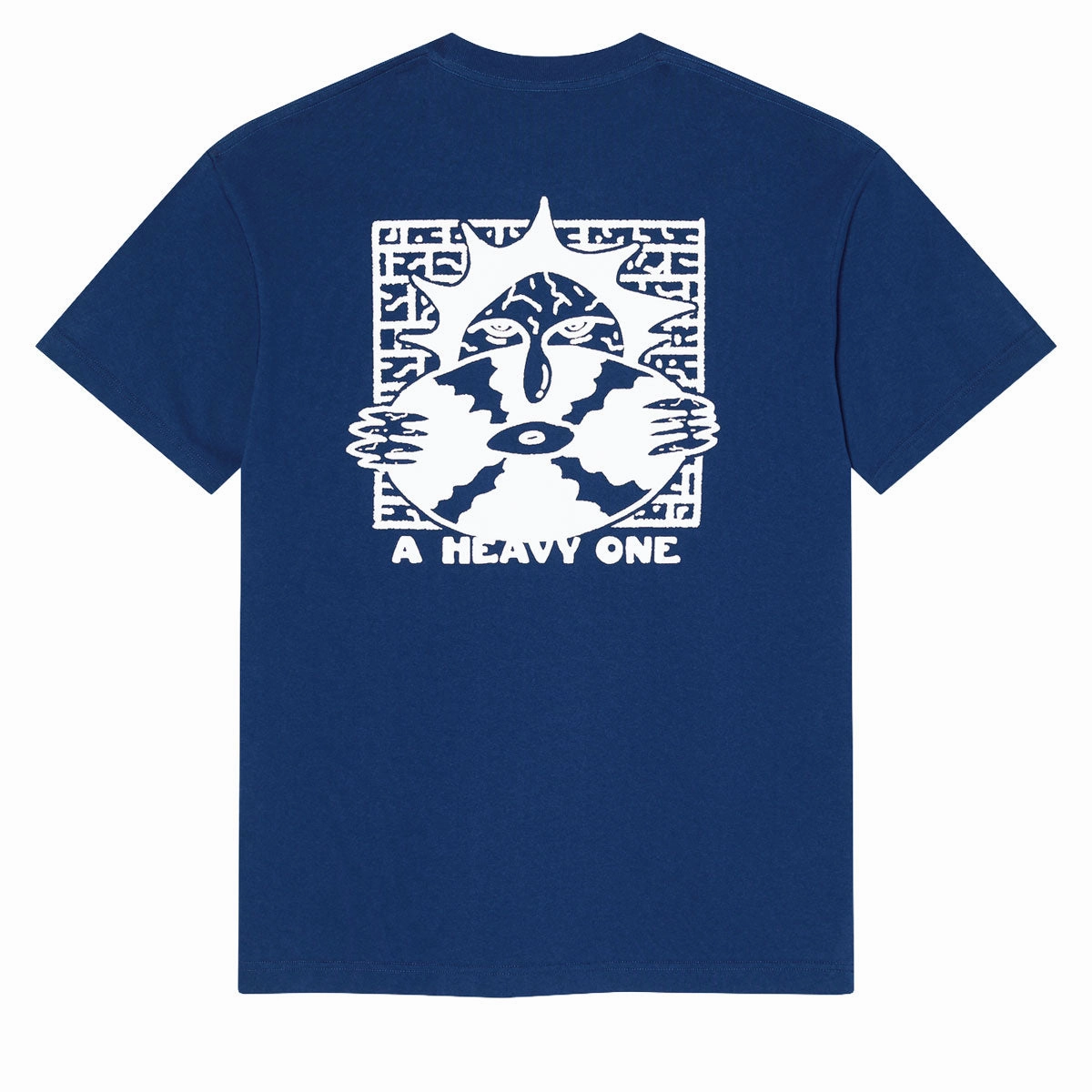 High-Quality Fabric Fade Resistant Print Polar Skate Club T-Shirt - Deep Royal Blue