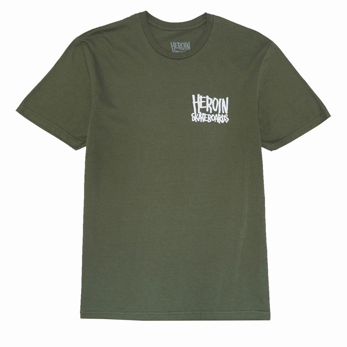 Casual and Soft Herion The Pickle T-Shirt - Military Green