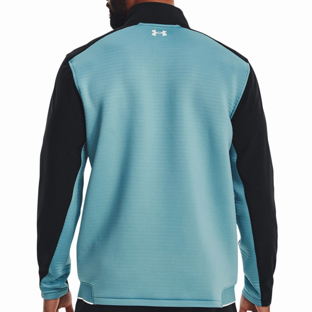 Under Armour Storm Daytona 1/2 Zip Sweater - Black/Still Water/Reflective Cozy Vibe