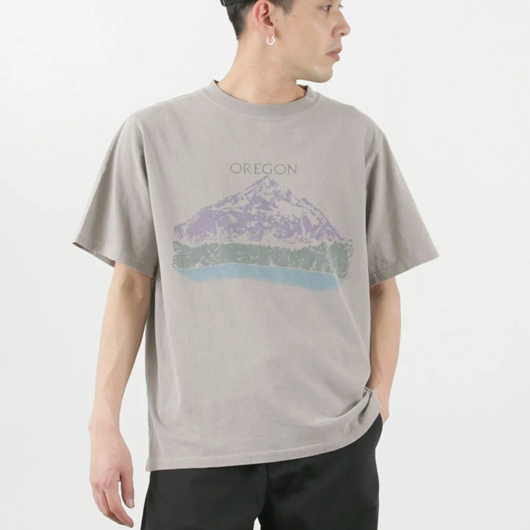 Sustainable Material Blend Effortless Comfort Wear REMI RELIEF / HARD SP processing 20/- jersey regular T (OREGON)