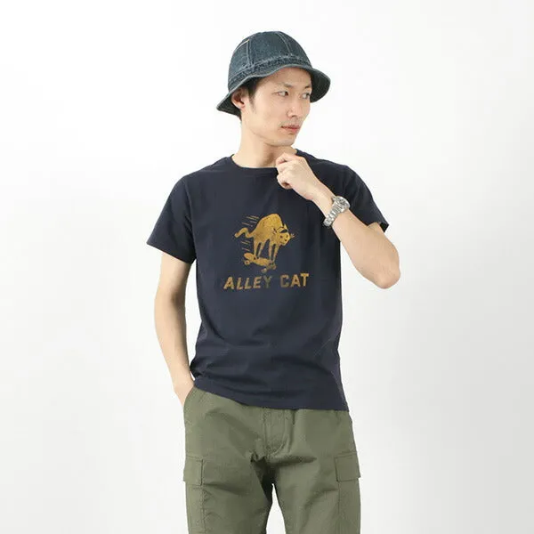 REMI RELIEF / LW processed T-shirt (ALLEY CAT) Teenager coolness insulated