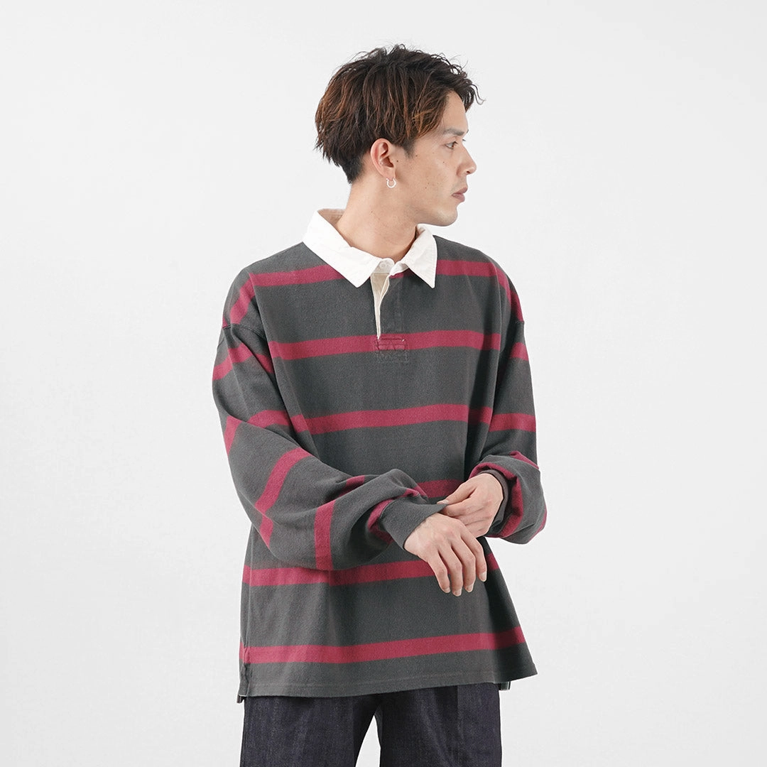 REMI RELIEF / Stripe Rugger Shirt Effortless Daywear