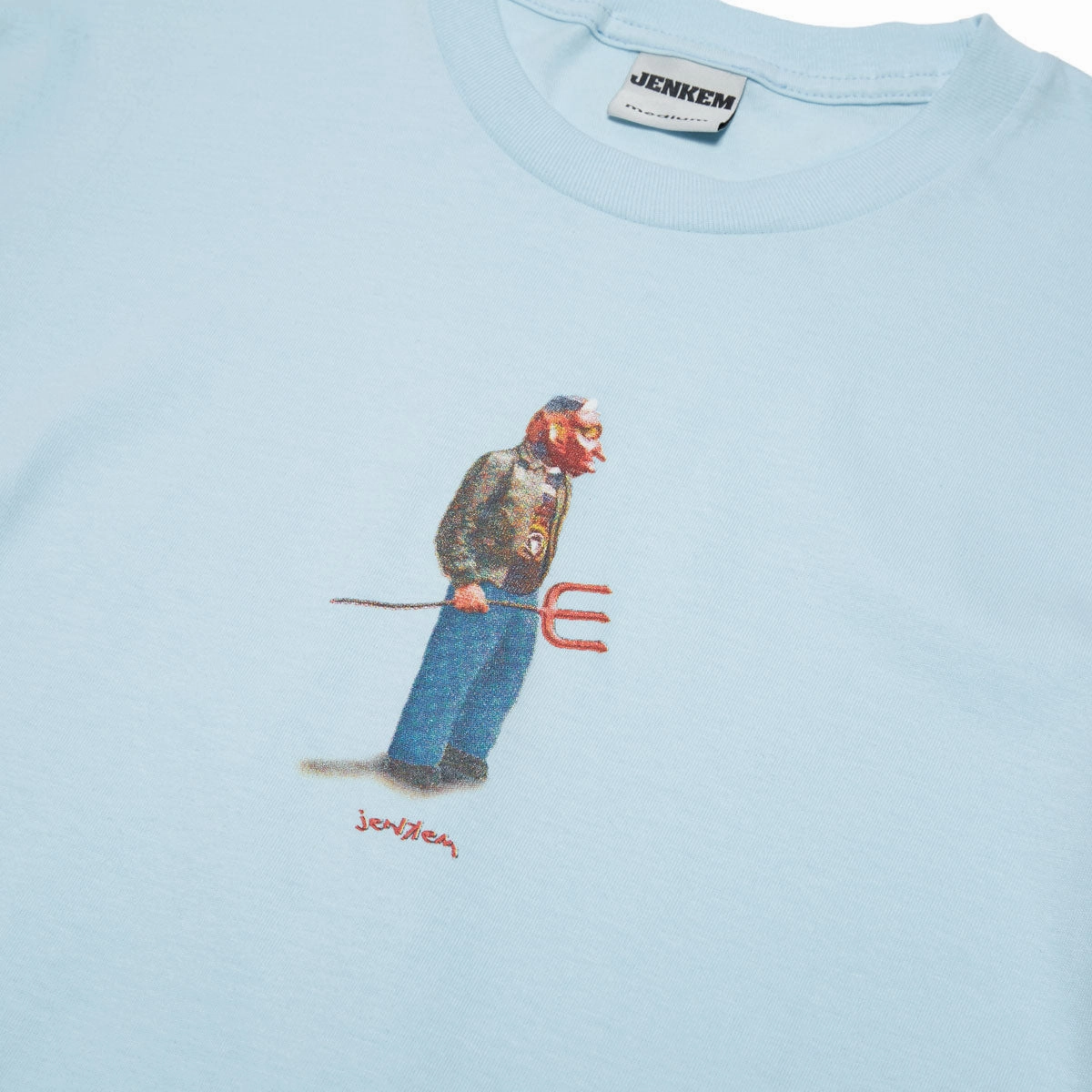 Lightweight Design Jenkem Devil Boy T-Shirt - Chambray