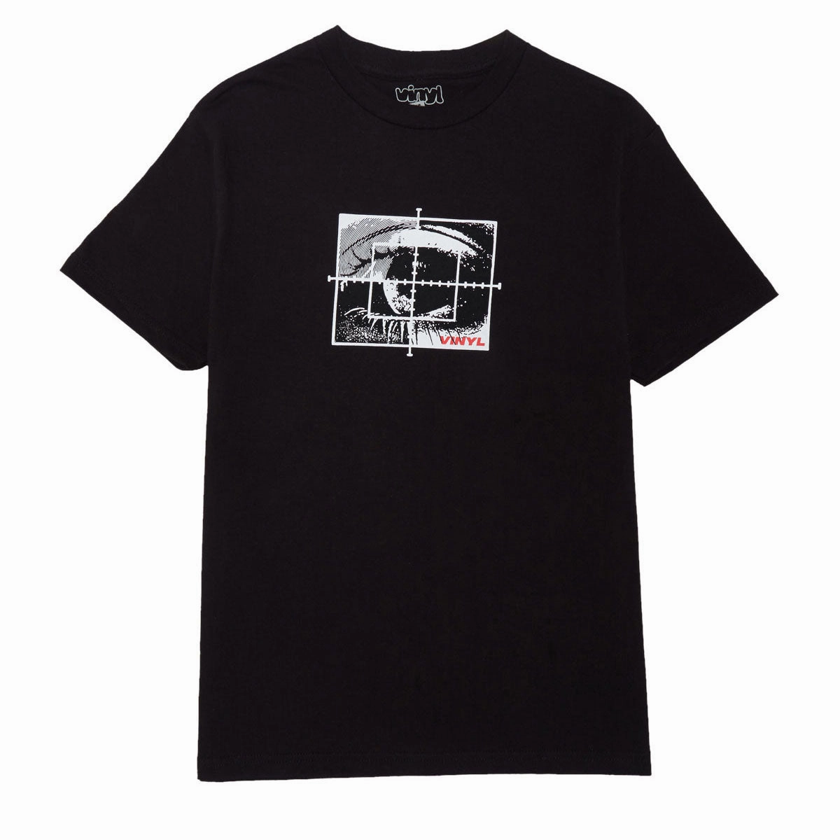 Vinyl Scope T-Shirt - Black Perfect Layering Comfy Touch