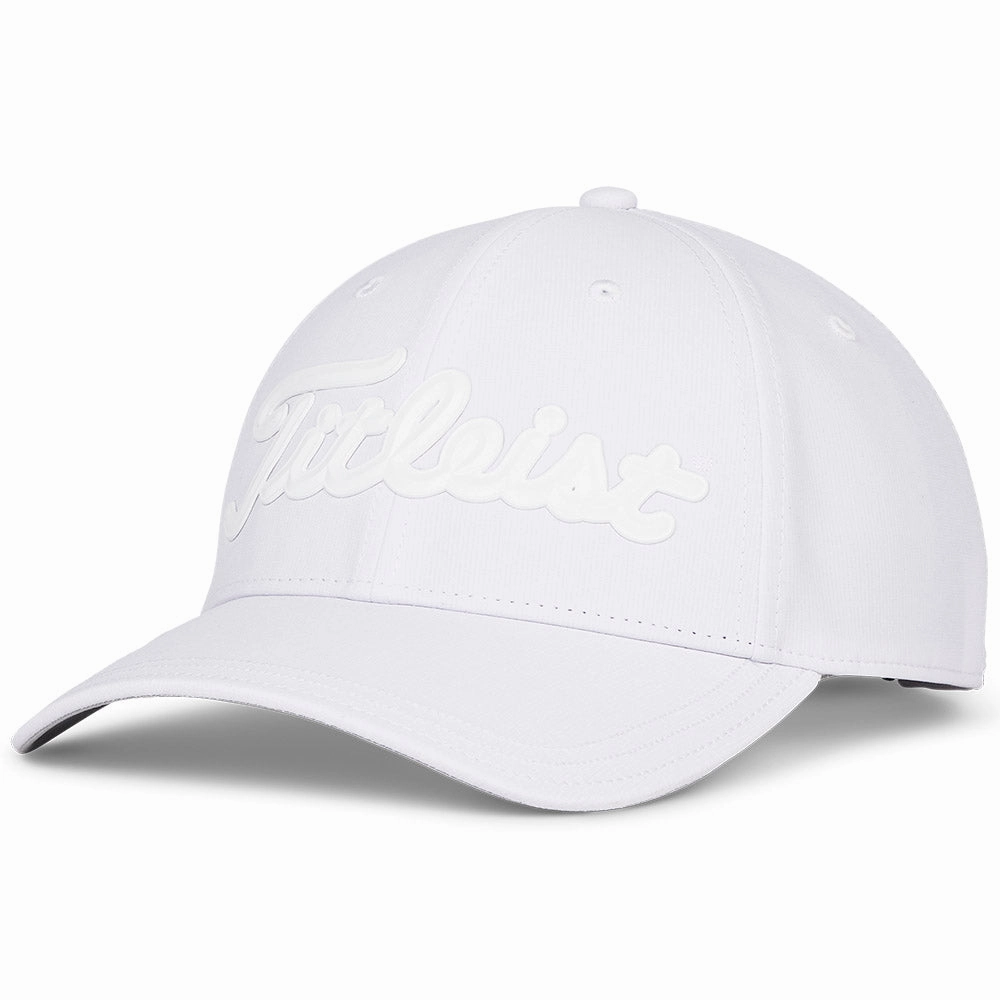 City Style Relax Fit Titleist Players Performance Ball Marker Cap - White/White