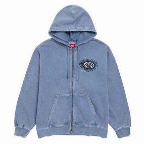 Vans Skate Sun Swirl Zip Up Hoodie - True Navy Festival wear
