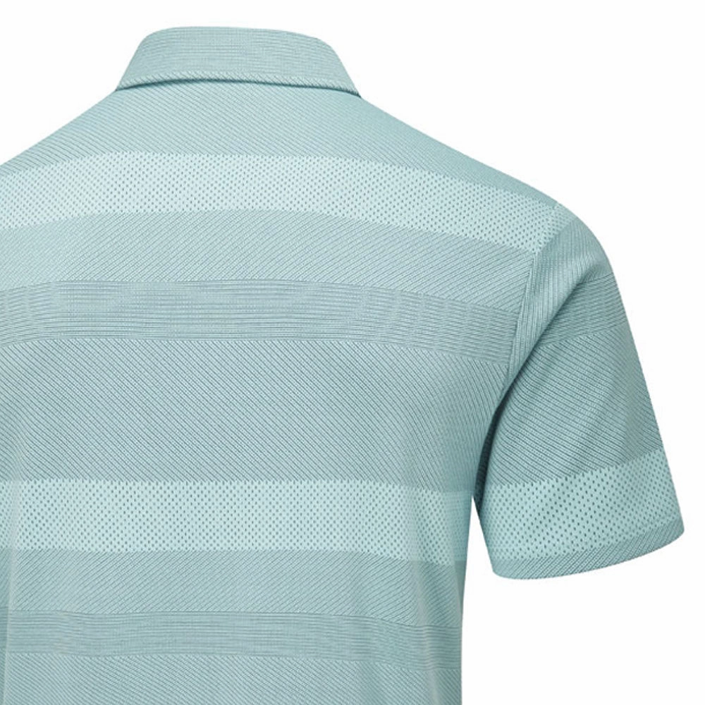 Ping Focus Polo Shirt - Blue Nile Multi Crew Neck Design Comfy Design