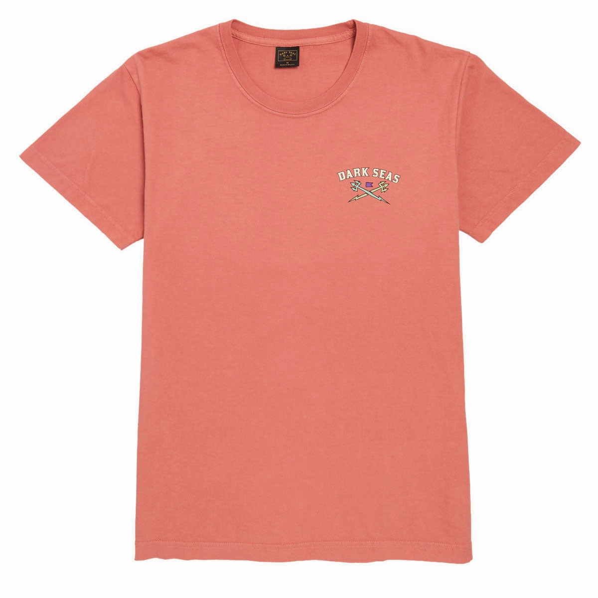 Dark Seas Cathedral T-Shirt - Burnt Sienna Minimalistic Wear