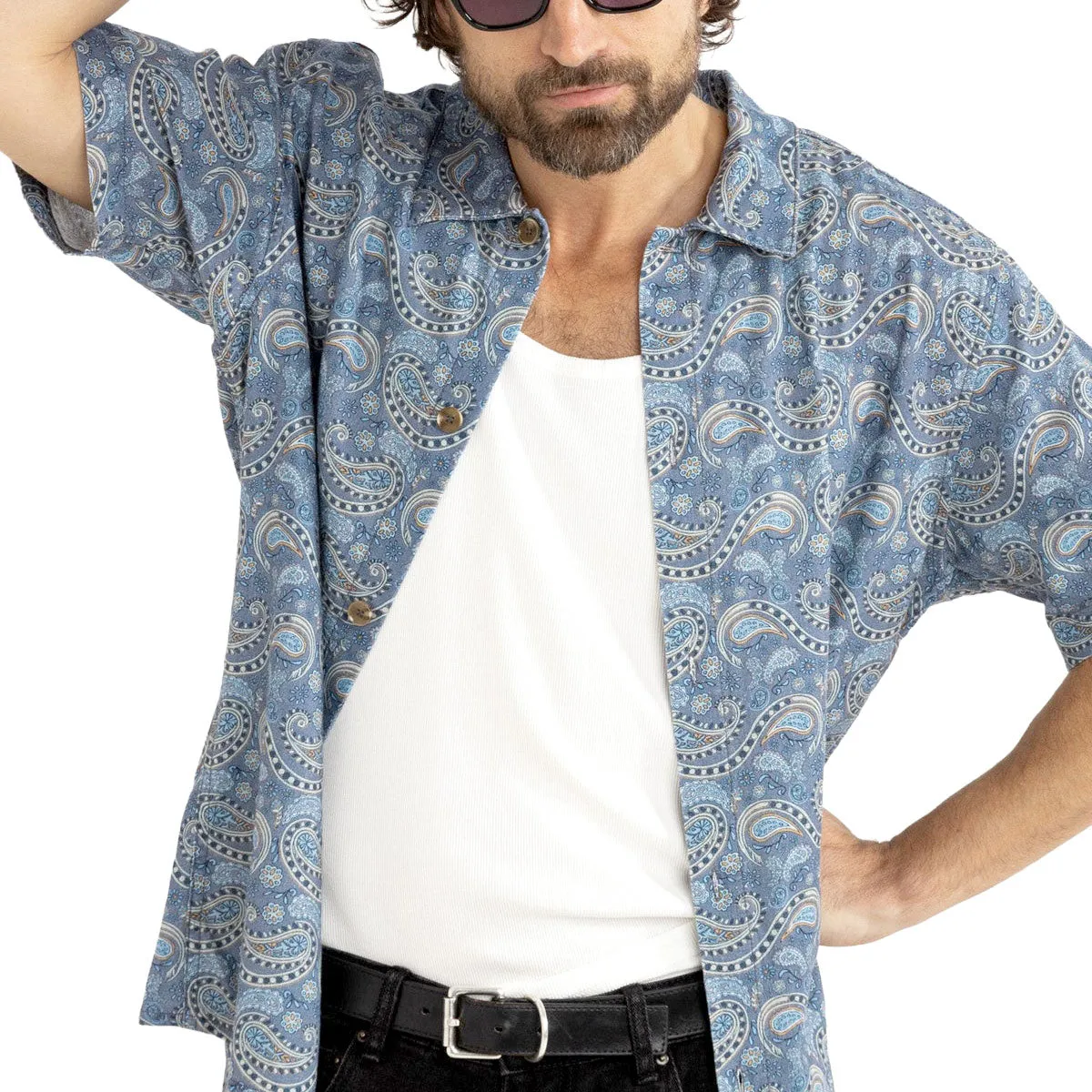 Youthful Vibe Versatile Style Rhythm Asher Shirt - Slate