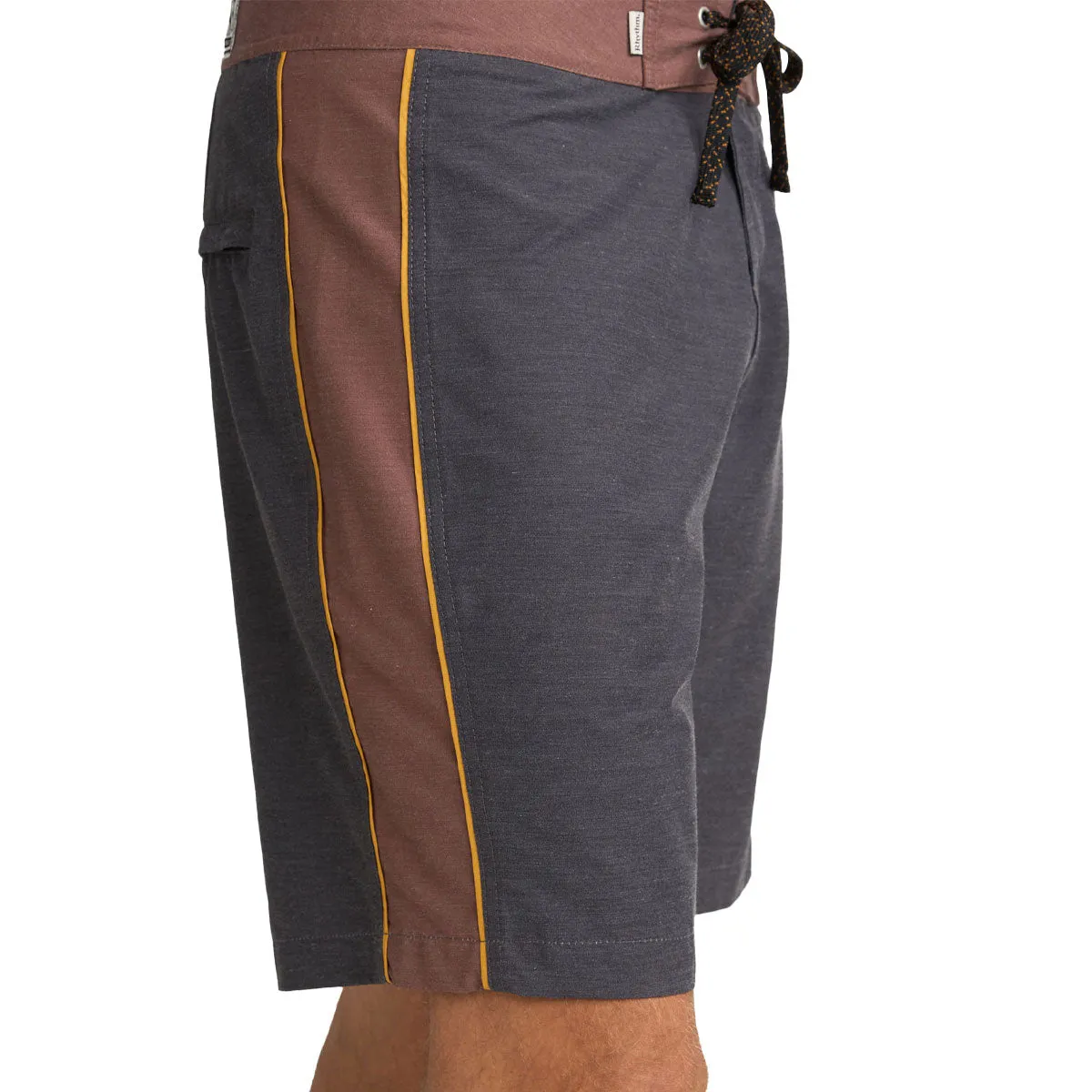 Rhythm Core Boardshorts - Chocolate Low Profile Fasteners Chic Style