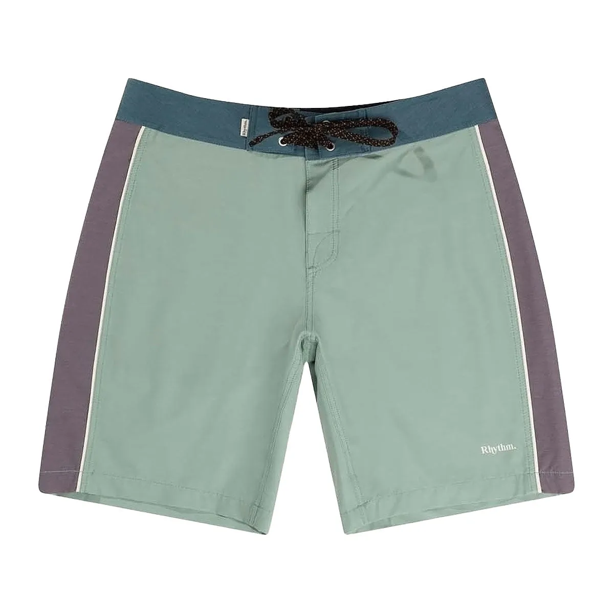 Smooth Fabric Outdoor Comfort Fit Rhythm Core Boardshorts - Teal
