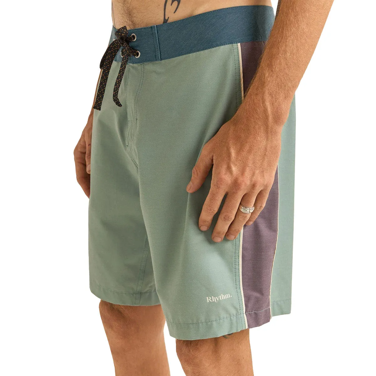 Rhythm Core Boardshorts - Teal Functional Layer Quick Layer