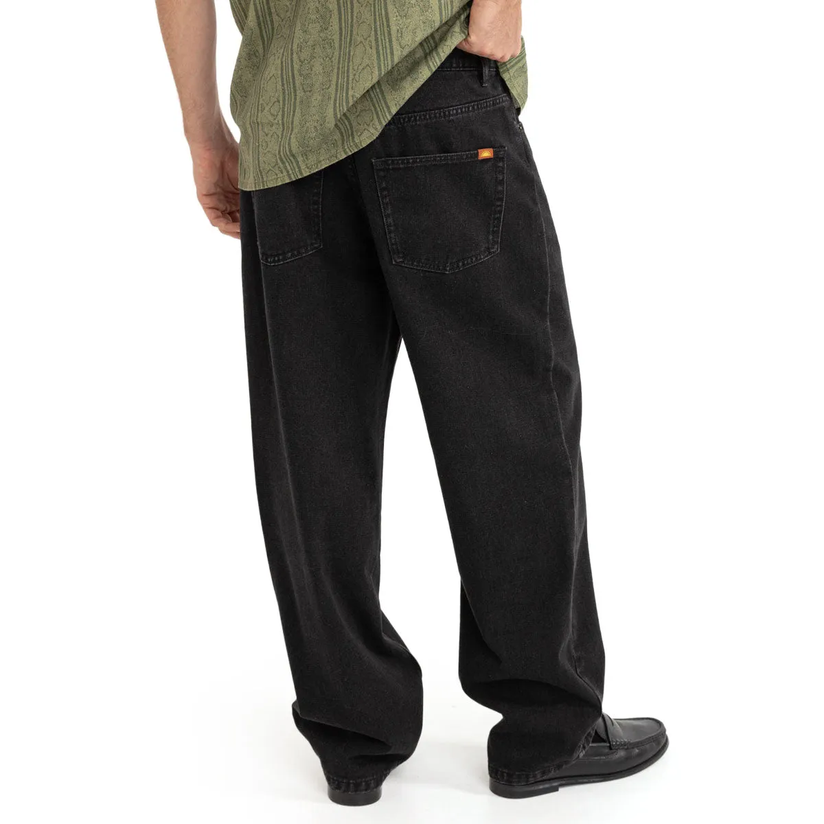 Core Essential Rhythm Essential Jeans - Worn Black 2025