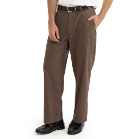 Active Lifestyle Warm Layer Rhythm Hickory Stripe Work Pants - Cedar
