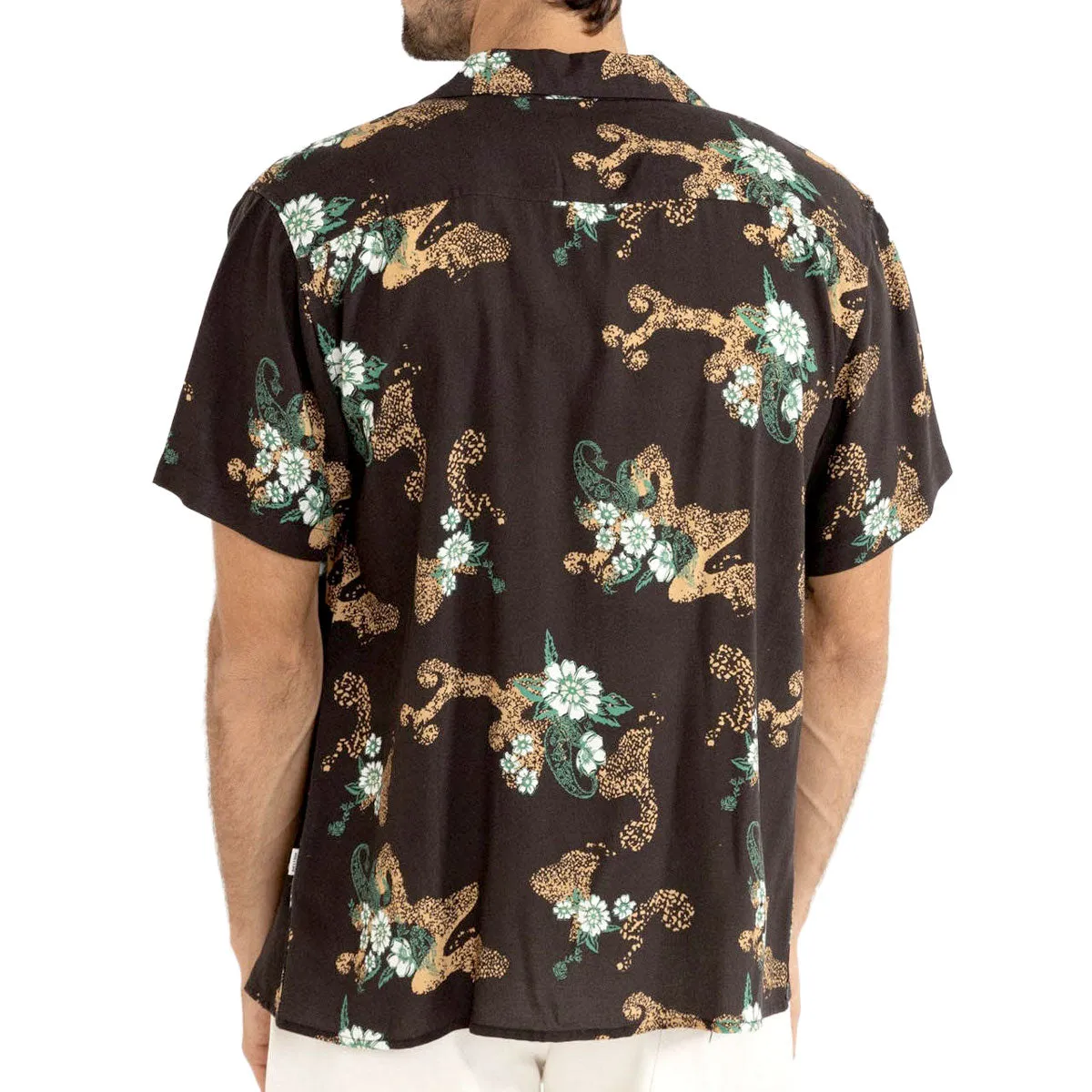 Tailored Cuffs Must-Have Item Rhythm Pollen Shirt - Black