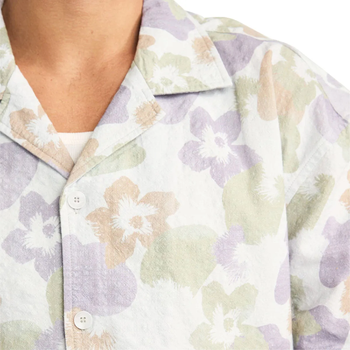 Rhythm Relaxed Floral Camo Shirt - Camo Lounge Wear