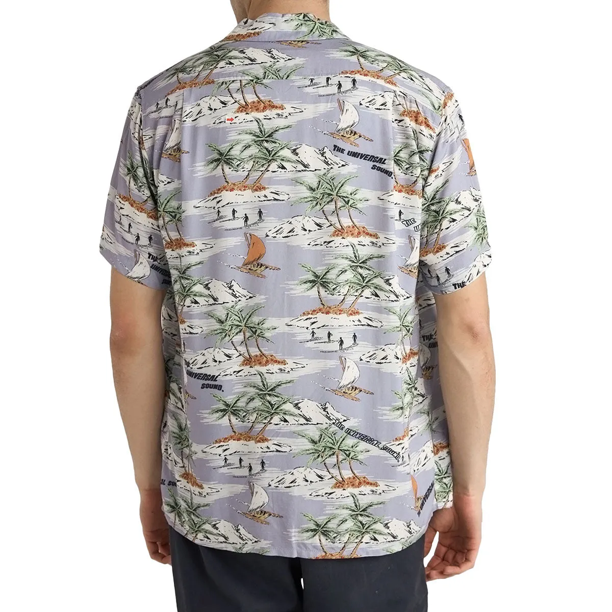 Rhythm Tropical Shirt - Mist High-End Finish