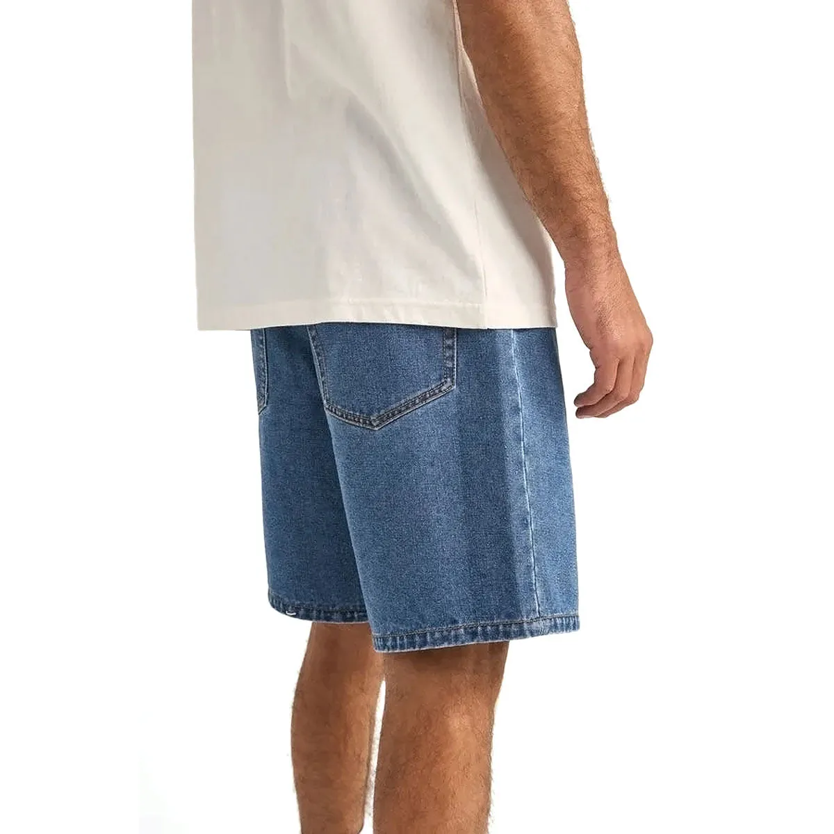 Rhythm Turnback Shorts - Dark Blue Office Attire Tactile Feedback Loops