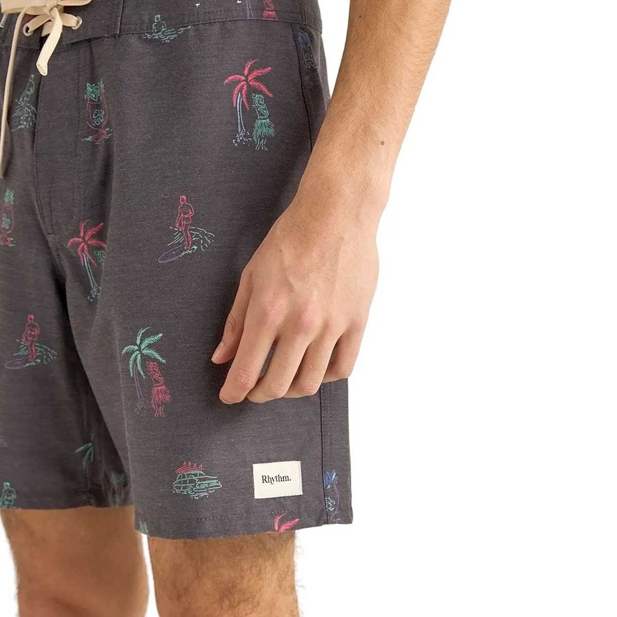Rhythm Vibes Boardshorts - Black High Mobility