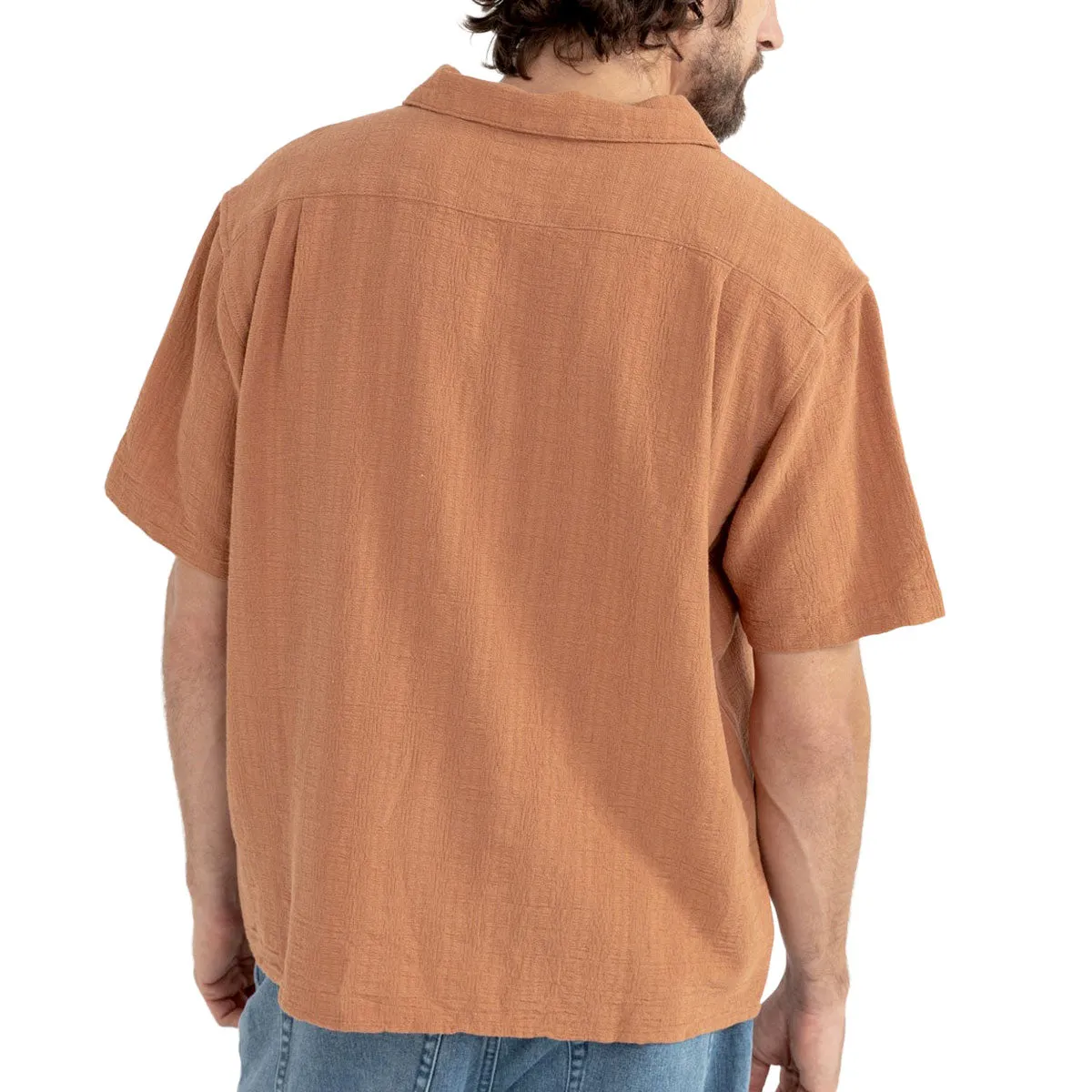 Rhythm Willow Shirt - Tobacco Oversized style